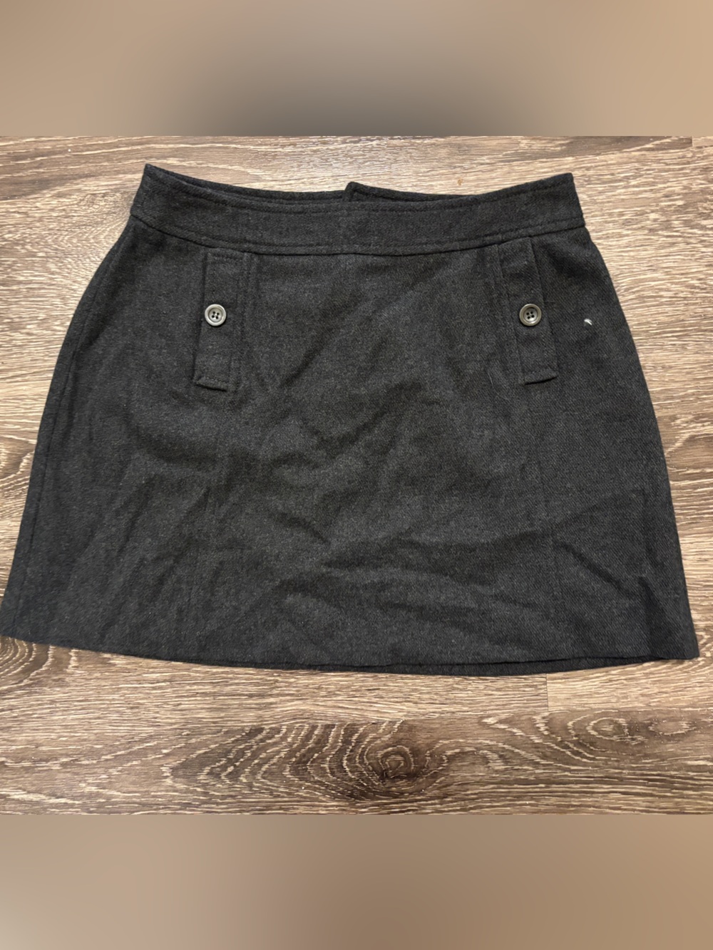 Vintage ZARA wool mini skirt